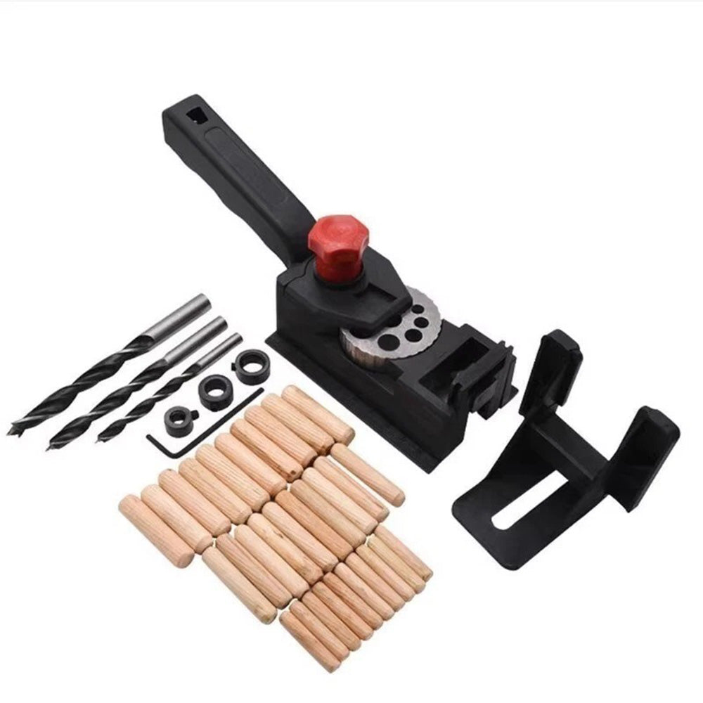 3-12mm Hole Woodworking Drilling Positioning Limit Fixture DIY Woodworking 38pcs