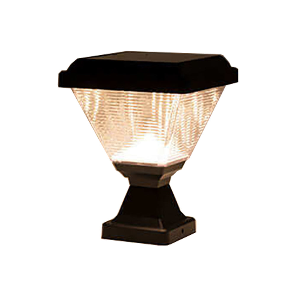 YH011800 Landscape Fence Outdoor Waterproof House  Lighting Solar Pillar Light