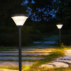 YH011801 Waterproof Outdoor Decorative Detachable  Solar Pillar Gate Light