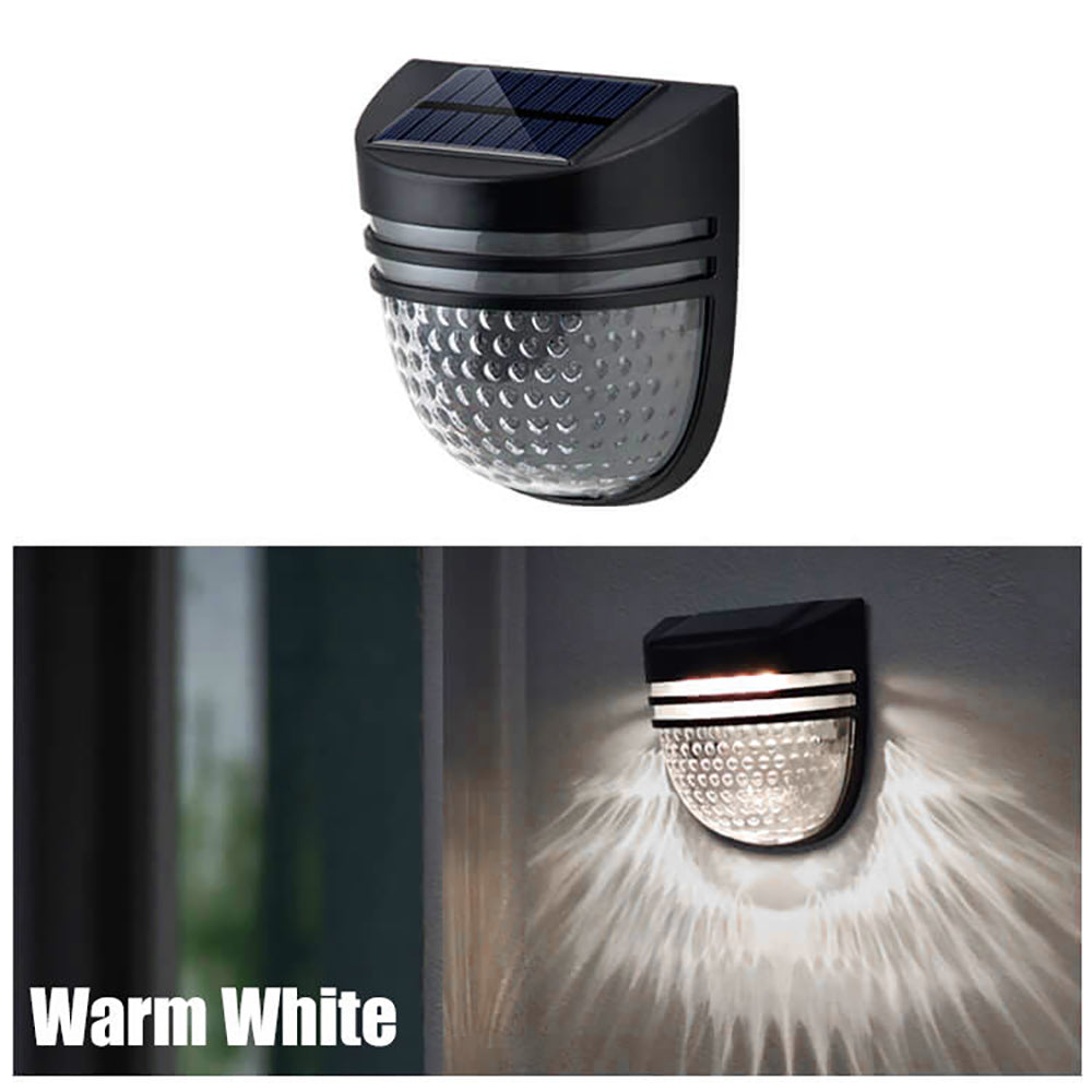 YH0613 Waterproof IP65 Outdoor Led Step Stair Deck Garden Solar Wall Light