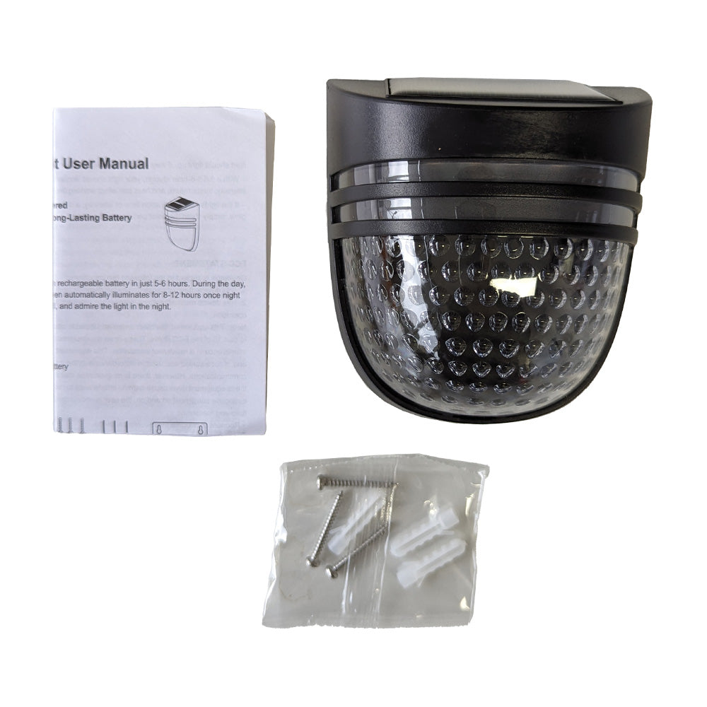 YH0613 Waterproof IP54 Outdoor Led Step Stair Deck Garden Solar Wall Light