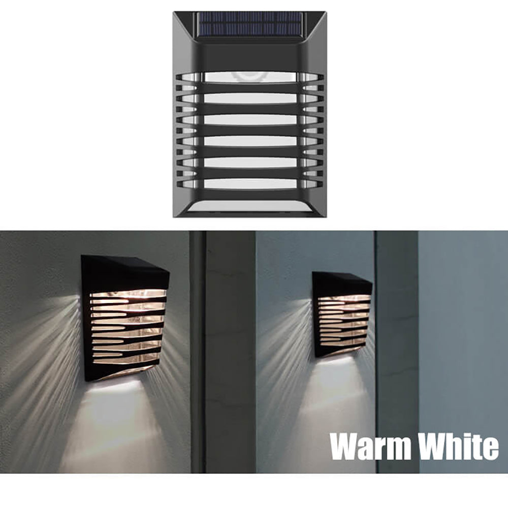 YH0614 Waterproof IP54 Outdoor Led Step Stair Deck Garden Solar Wall Light