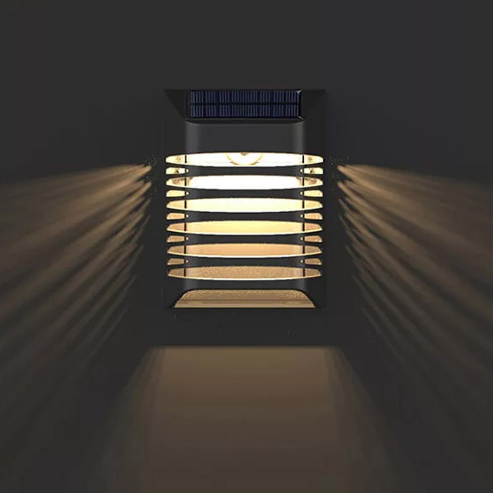 YH0614 Waterproof IP54 Outdoor Led Step Stair Deck Garden Solar Wall Light
