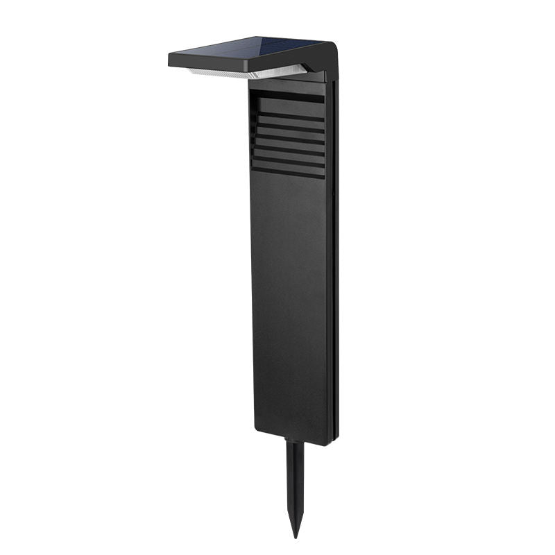 YH0801 Solar Powered Landscape Waterproof Led  Bollard Lawn Garden Lights