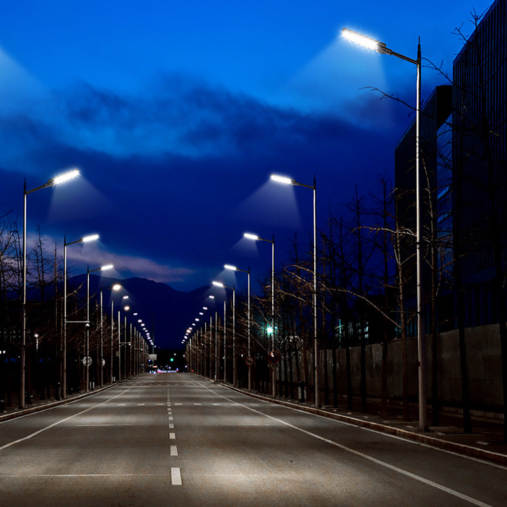 200W 4 Mode Remote Control Led motion Outdoor Waterproof Ip65 Solar Street Light