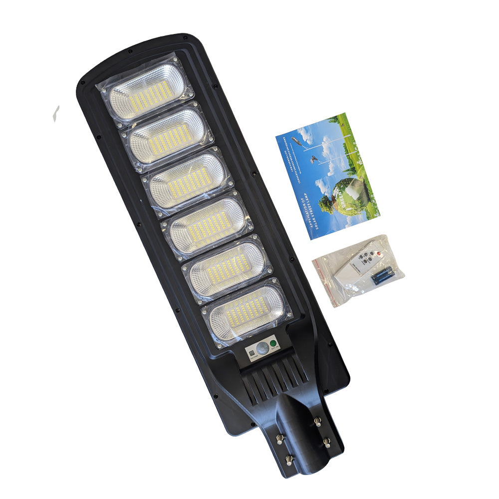 300W 4 Mode Remote Control Led motion Outdoor Waterproof Ip65 Solar Street Light