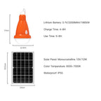 YH1009-4 4 Led bulbs  Outdoor Camping Tent Bulb Solar Remote Bulb With Panel