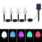 YH1010 Solar Ball Lights Christmas party decoration  led ball egg sphere light