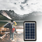 YH1011 2 in 1 Portable mini solar power lighting system kits with music speaker