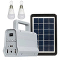 YH1011 2 in 1 Portable mini solar power lighting system kits with music speaker