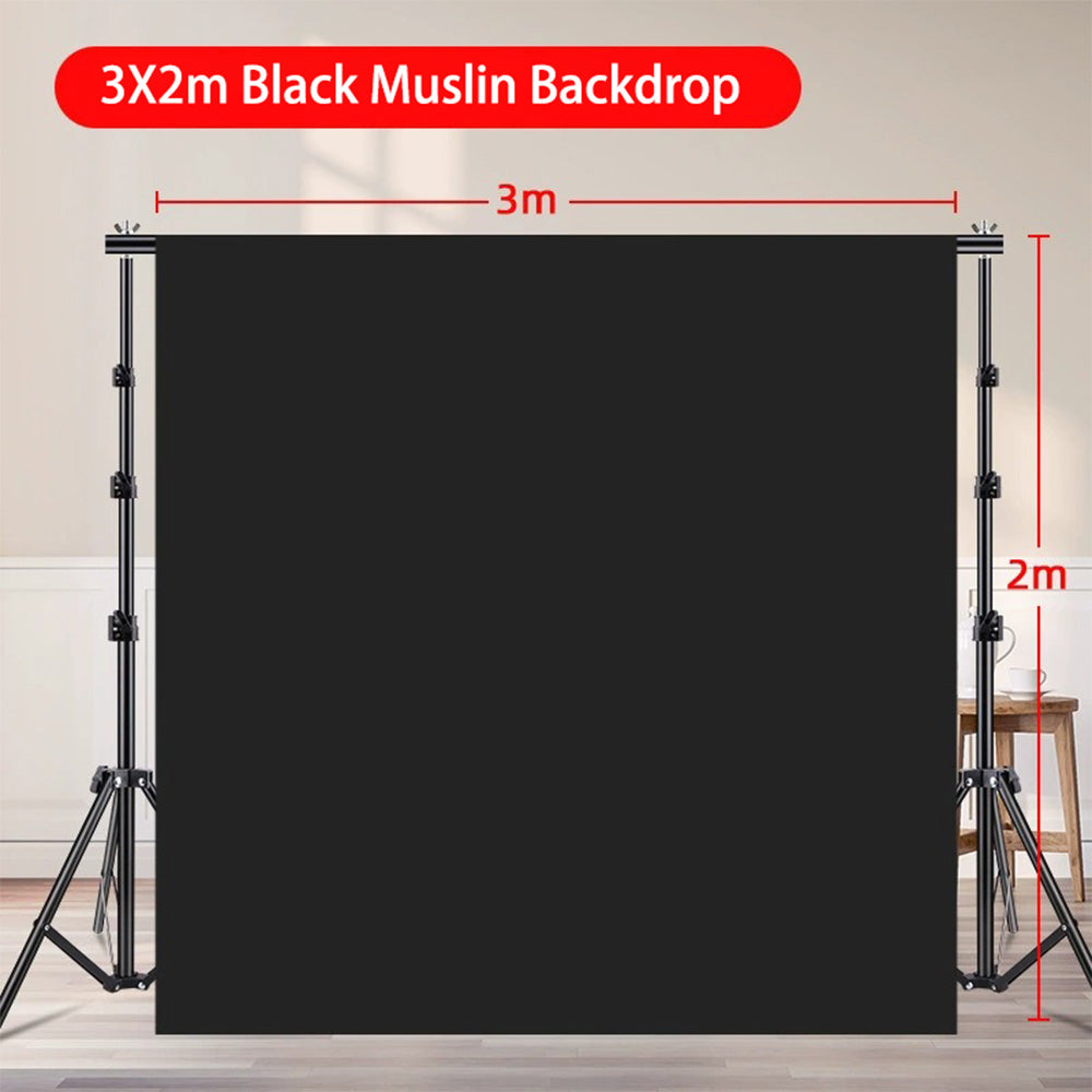 9.8x6.56ft 3X2m Photo Backdrop Collapsible Studio Seamless Background