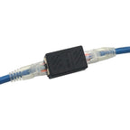 Ethernet Cable Adapter 8P8C RJ45 Lan Cable Extension Connector  Female to