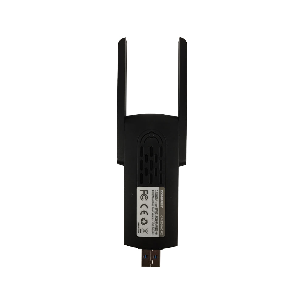 1300Mbps Dual Band 2.4G&5G AC router Wireless Signal USB3.0 WiFi Speed Adapter