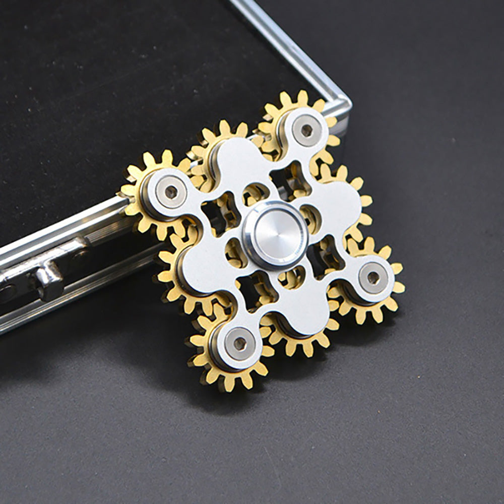 High-Quality Crazy Nine Gear Fidget Hand Spinner Stress Relief Toys