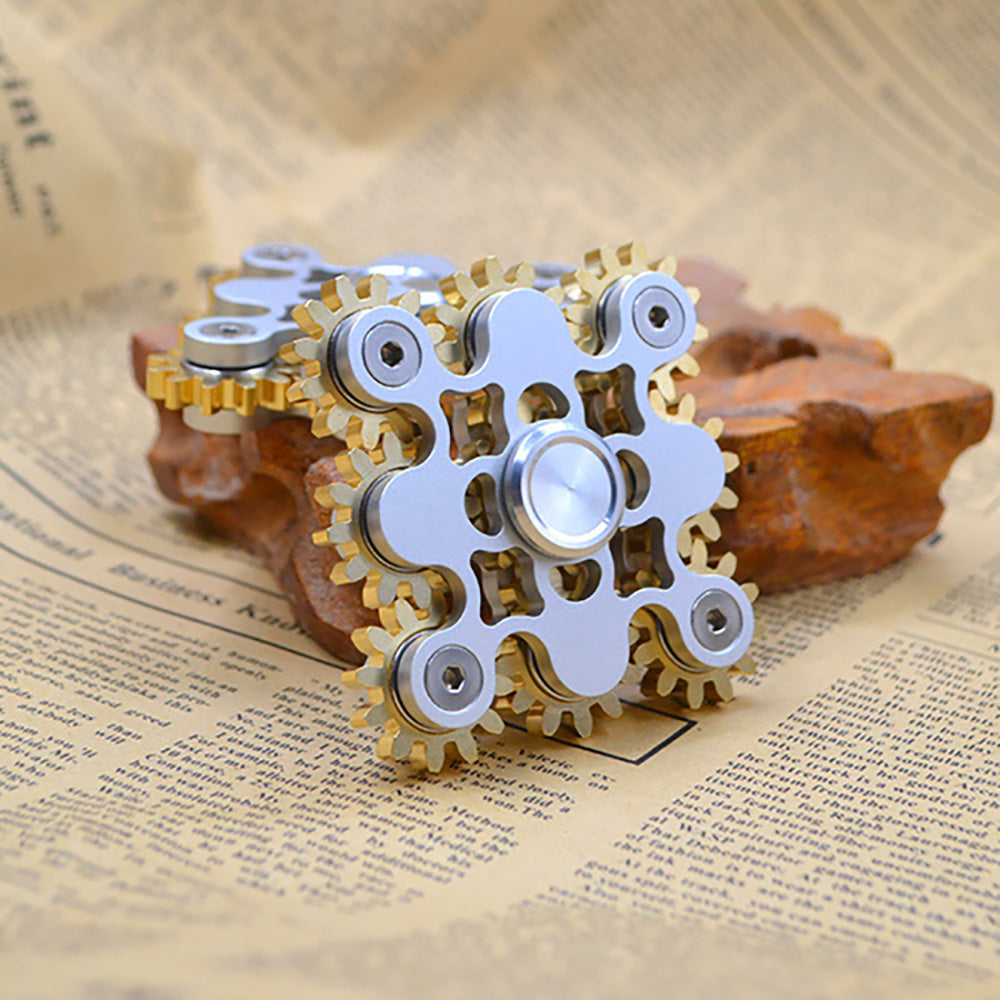 High-Quality Crazy Nine Gear Fidget Hand Spinner Stress Relief Toys