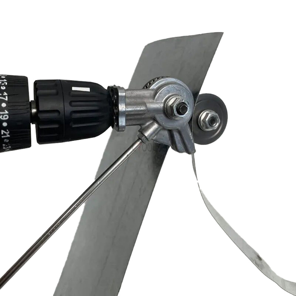 Double Head Sheet Metal Nibbler Drill Portable Electric Drill Shear Attachment