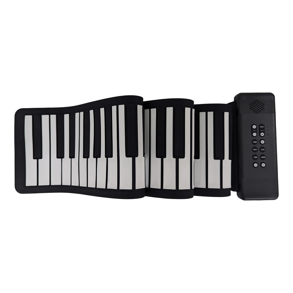 Roll Up Piano 88 Keys Hand-rolling Portable waterproof Silicone Piano for kids