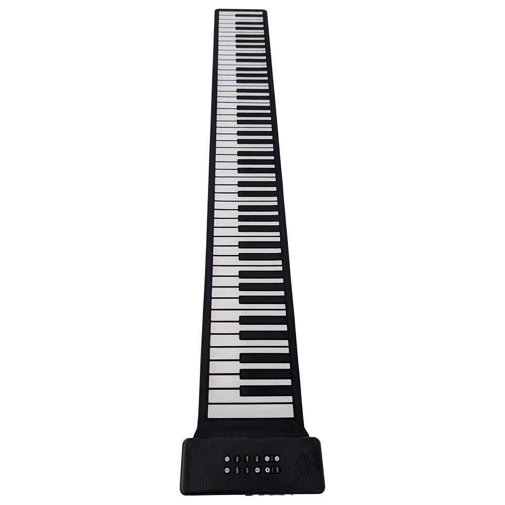 Roll Up Piano 88 Keys Hand-rolling Portable waterproof Silicone Piano for kids