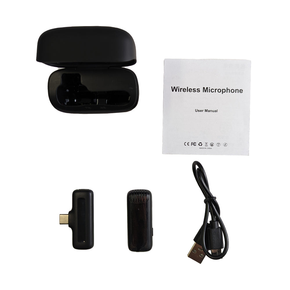 J11 Charging Box Wireless Microphone for type-c/lighting