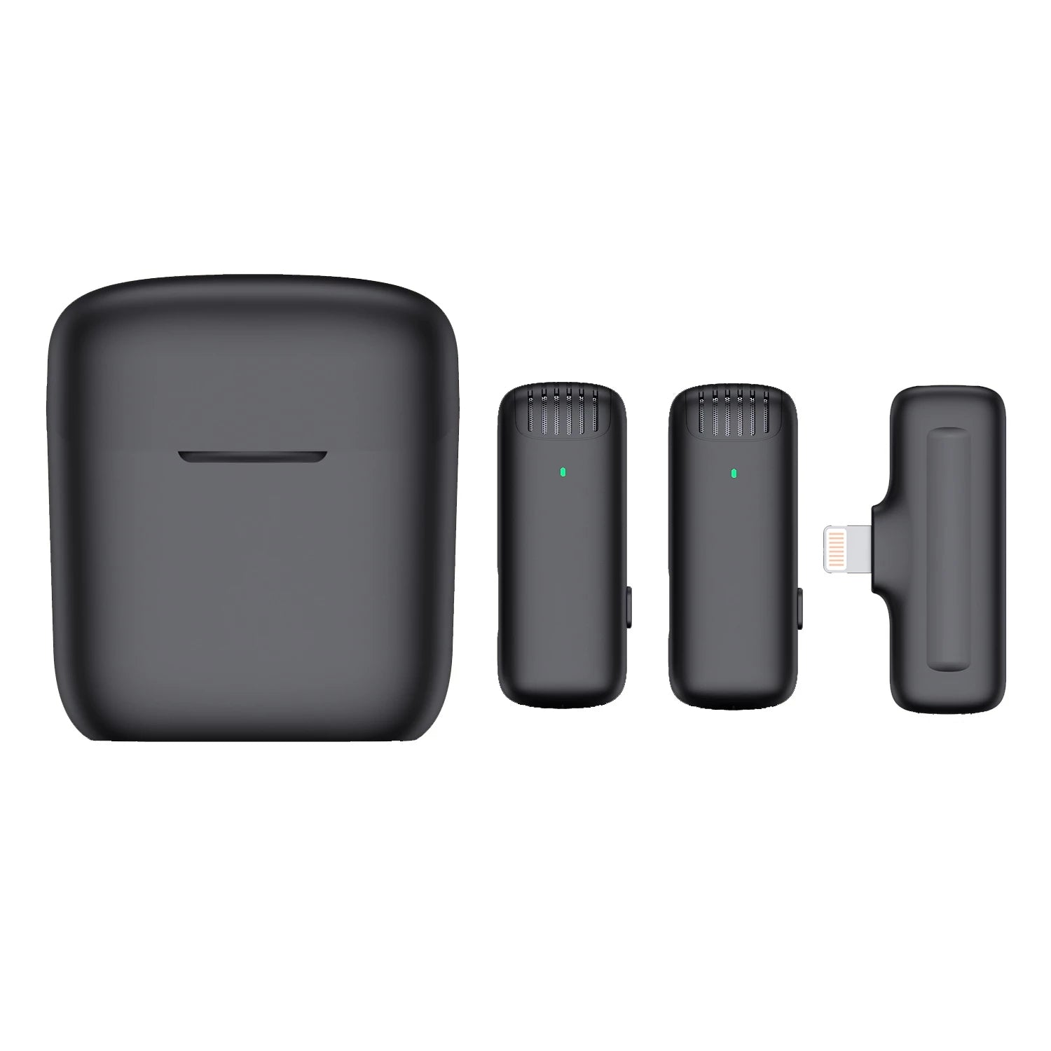 J12 Charging Box Wireless Microphone for type-c/lighting