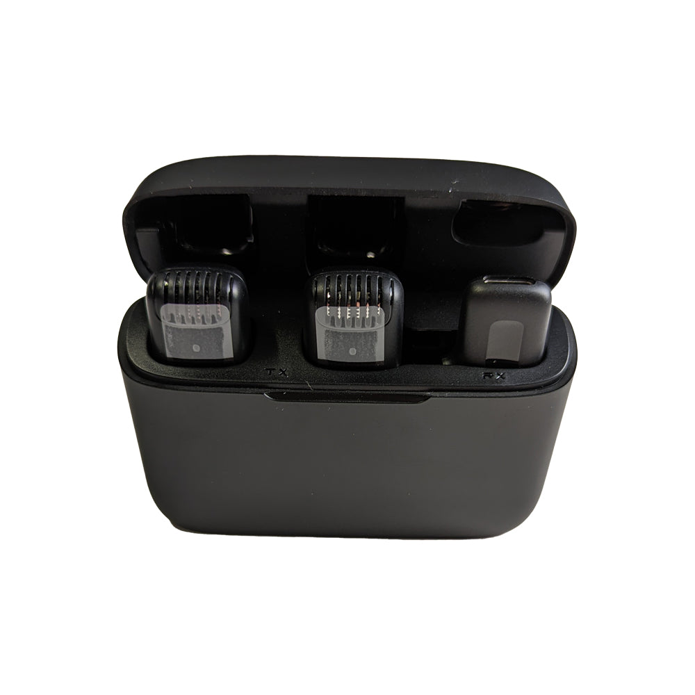 J12 Charging Box Wireless Microphone for type-c/lighting