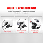 MAXTO M2 1000M Motorcycle Interphone Helmet Bluetooth Headset Moto Wireless Intercom for 6 Riders Talking FM Radio Waterproof