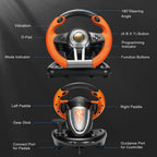 PXN V3Pro Game Steering Wheel For PC/PS4/Xbox One/XboxSeries S/X/Nintendo Switch