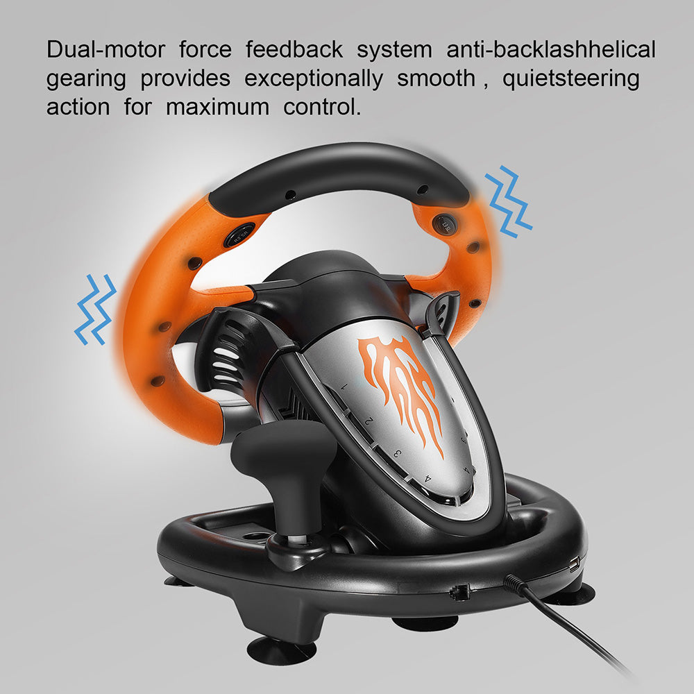 PXN V3Pro Game Steering Wheel For PC/PS4/Xbox One/XboxSeries S/X/Nintendo Switch