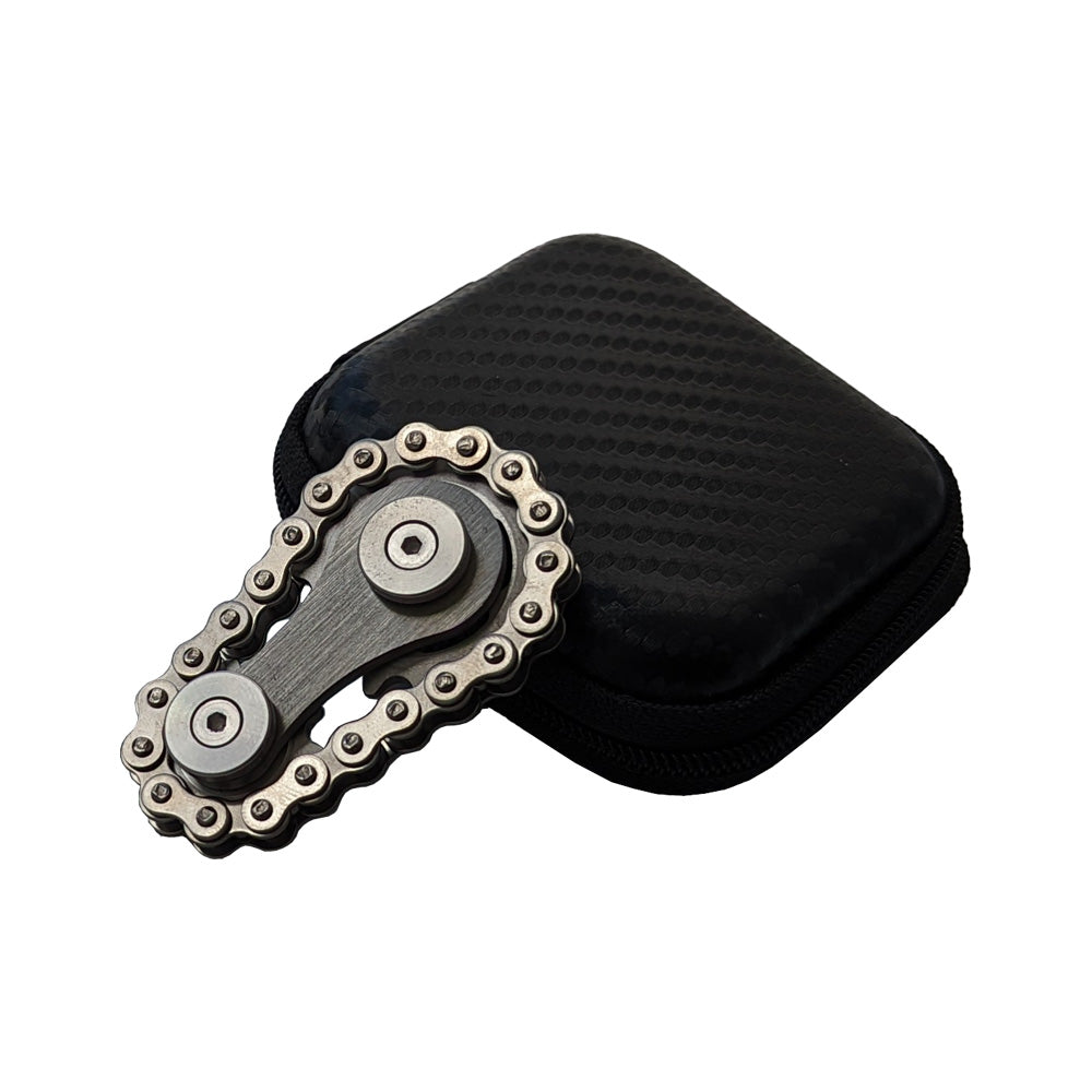 Stainless Steel Sprockets Flywheel Fingertip Gyro Sprockets Chains focus stress reliever toys