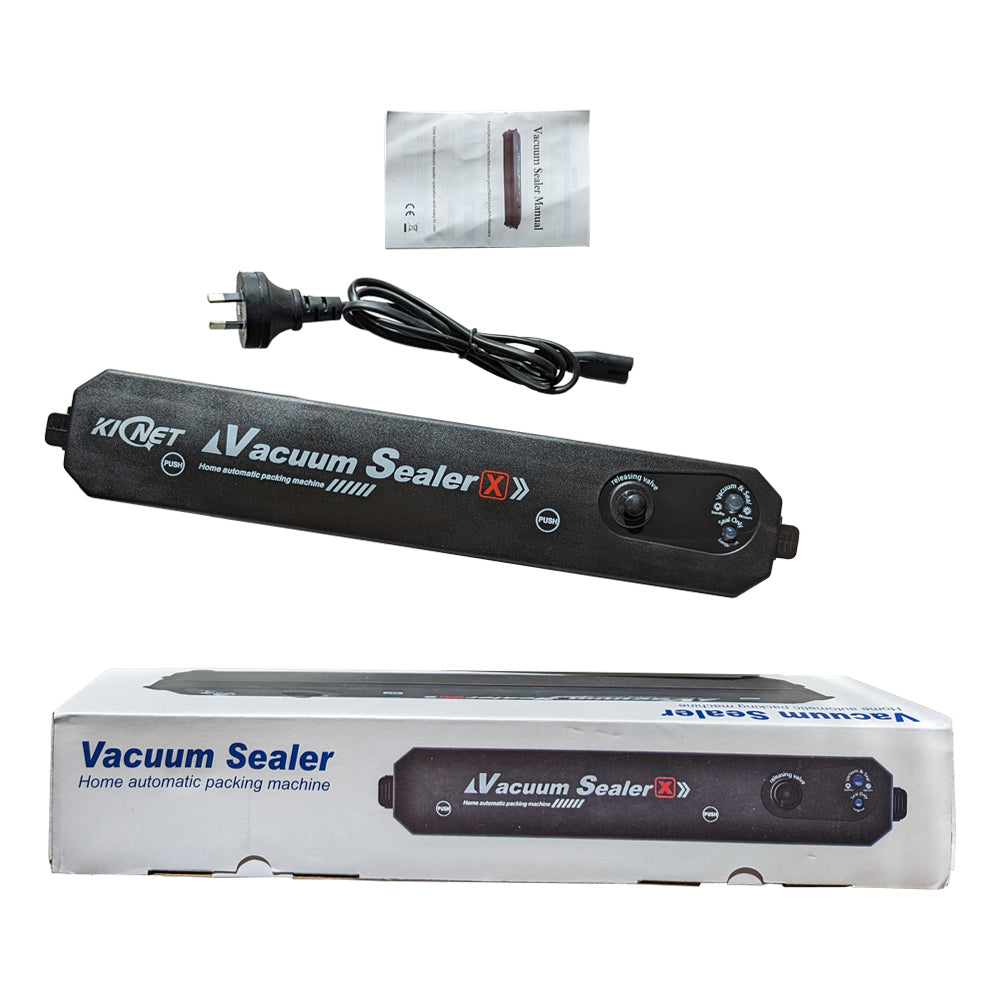 Household Food Vacuum Sealer Food Packaging Machine Film Sealer AU Plug Vacuum Packer Kichen Tool